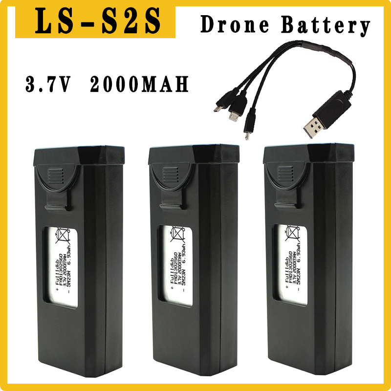 Drone Battery Balance Charger - Originele S2S Drones Batterij 3.7V 2000mAh