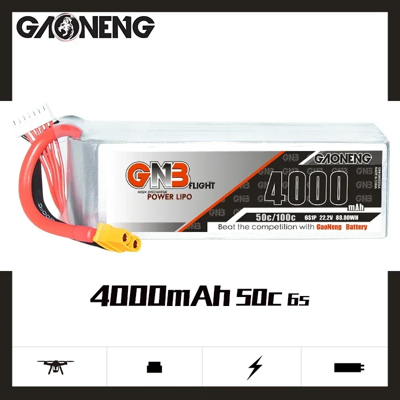 GAONENG GNB 4000mAh 6S 50C 100 - Drone Battery 4S recensie en prijs