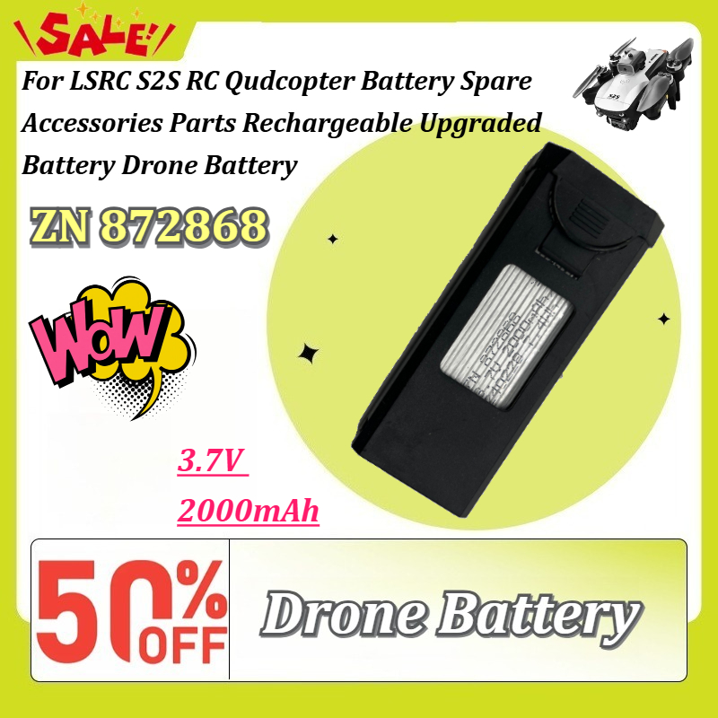 Nieuwe ZN872868 3.7V 2000mAh v - Eachine Drone E58 recensie en prijs